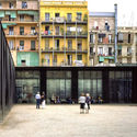 Sant Antoni – Joan Oliver Library, Senior Citizens Center and Cándida Pérez Gardens (2007). © Hisao Suzuki. Image Courtesy of Pritzker Architecture Prize 