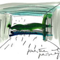 La Lira Theater Public Open Space (2011).  © RCR Arquitectes. Image Courtesy of Pritzker Architecture Prize 