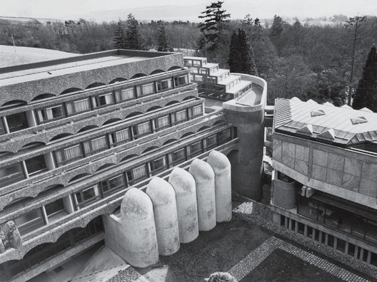 St Peter's Seminary in Cardross, Scotland, by Gillespie Kidd and Coia, here shown in its original state. Image Courtesy of GKC Archive