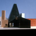 Frank Gehry, casa de hóspedes de Winton, modelo, 1982-1987; Wayzata, Minnesota; Frank Gehry Papers no Getty Research Institute