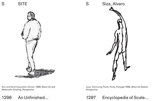MOS Architects, "An Unfinished Encyclopedia of Scale Figures without Architecture" – Alvaro Siza Viera. Image © MOS Architects MOS Architects, "An Unfinished Encyclopedia of Scale Figures without Architecture" – Alvaro Siza Viera. Image © MOS Architects
