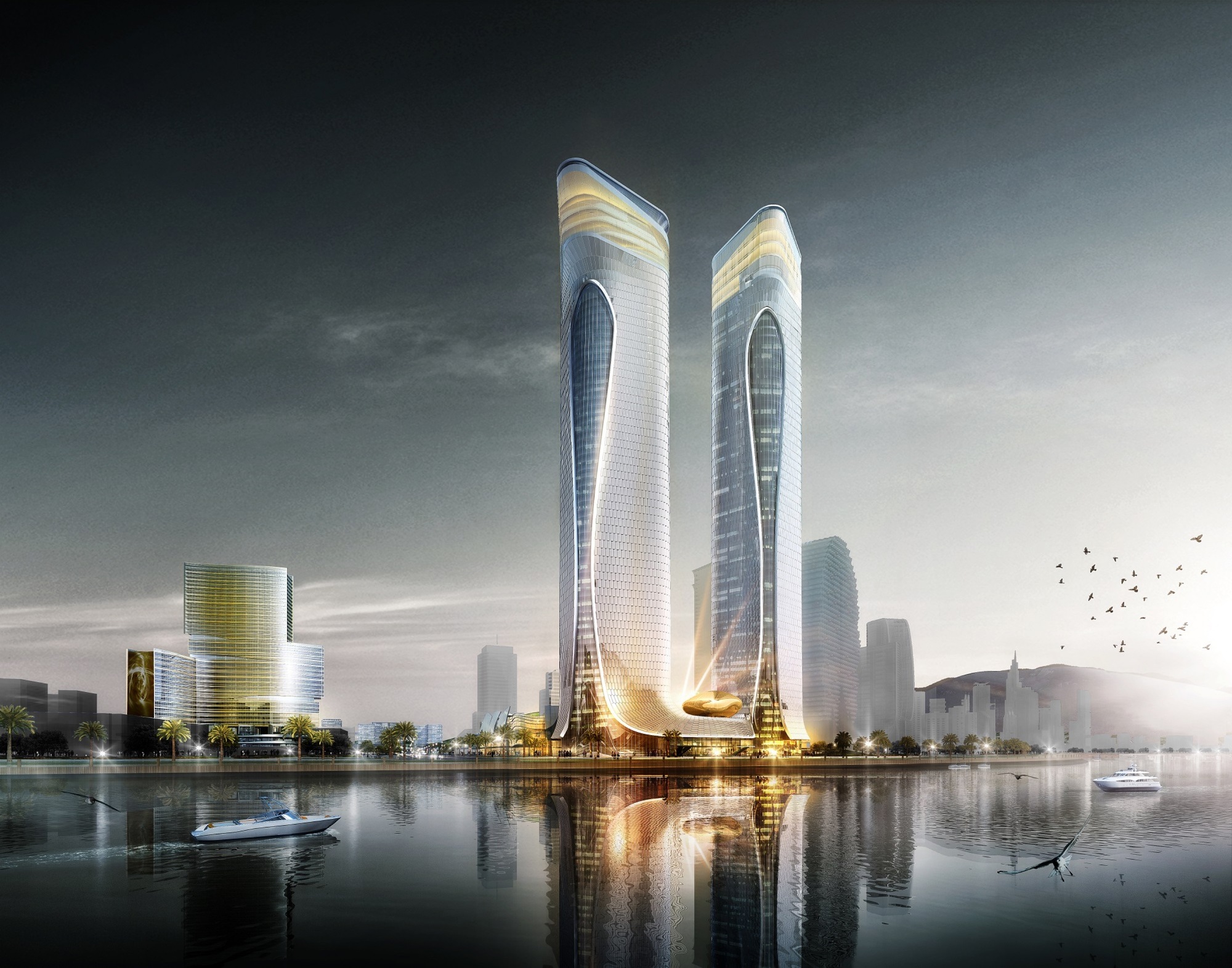 Aedas Unveils DragonInspired Complex Design in Zhuhai