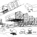 Casa Pael / Pezo von Ellrichshausen Architects (6) Croquis