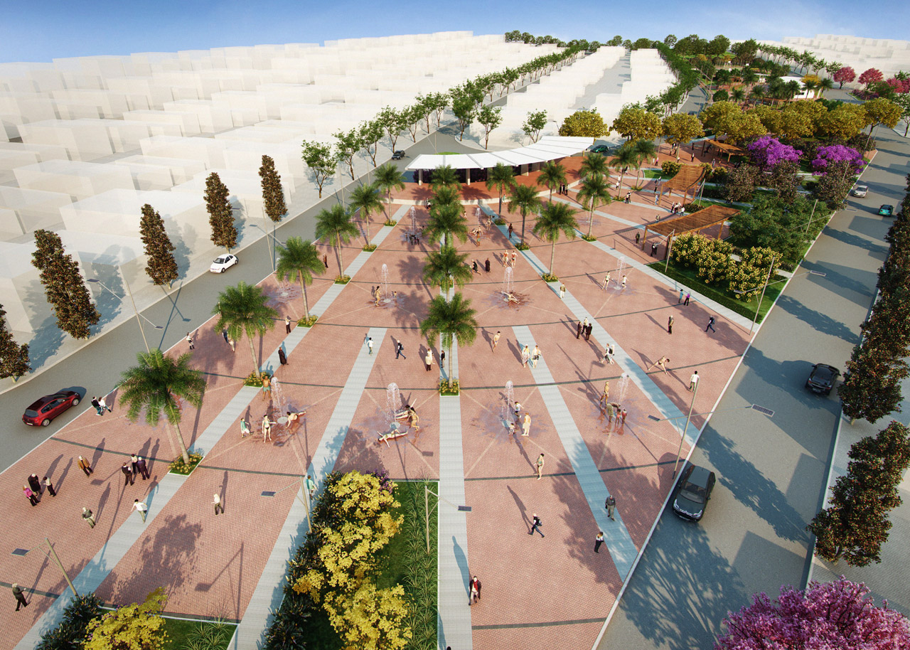 1° Lugar - Concurso de projetos: Praça Colinas de Anhanguera / HUS  - Imagem 11 de 17