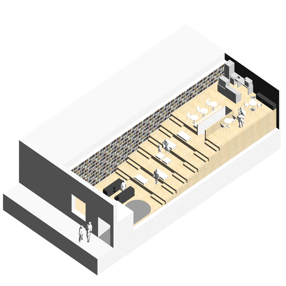Livraria e Café / Plural + Totalstudio - Imagem 15 de 19