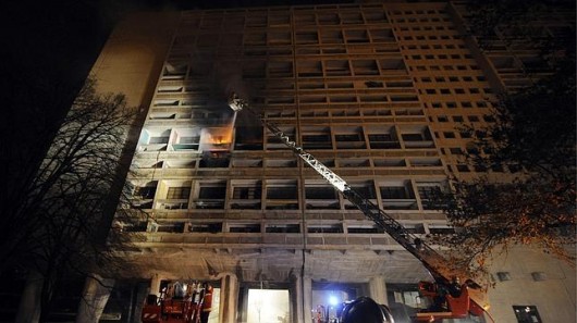 Cité Radieuse de Le Corbusier sofreu um incêndio (6)