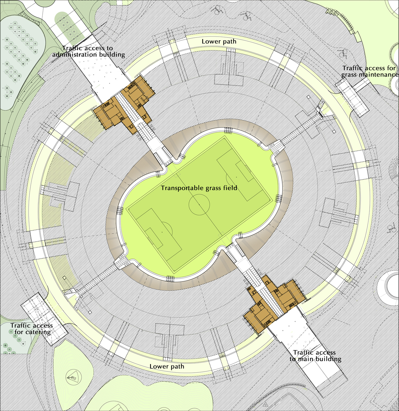 Galeria de Estadio Único Ciudad de La Plata / Roberto Ferreira