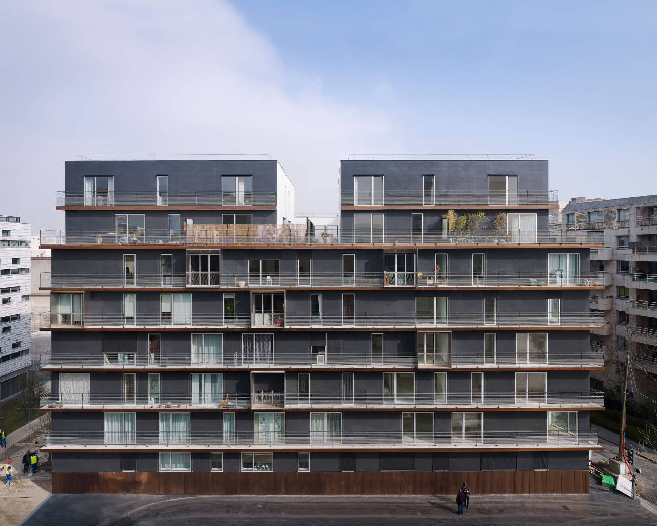 Unidade Habitacional em Boulogne-Billancourt / LAN Architecture - Imagem de Destaque