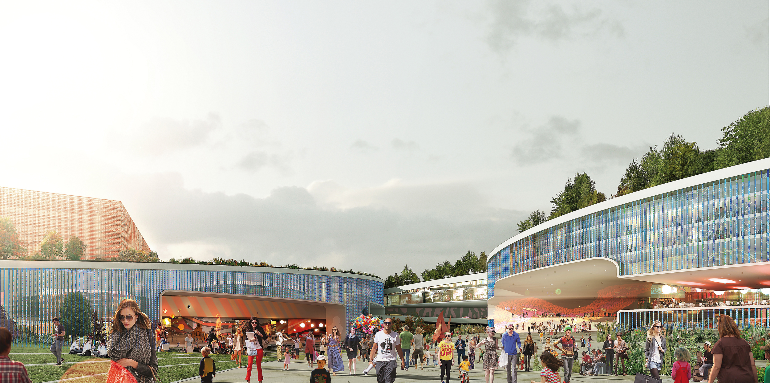 Europa City / Manuelle Gautrand Architecture - Imagem 2 de 5
