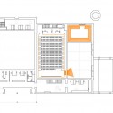 Cinema em Matadero de Legazpi / ch+qs arquitectos (48) Planta 2