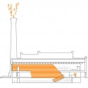 Cinema em Matadero de Legazpi / ch+qs arquitectos (50) Corte 2