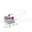 1° Lugar - MÉCA: Maison de l’Économie Créative et de la Culture em Aquitaine / BIG (50) Diagrama 15