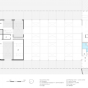 Posto de Bombeiros em Puurs / Compagnie O Architects (1) Planta pavimento 1