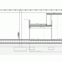 Centro de Recepção de Visitantes em Atapuerca / <a href= Corte transversal 01