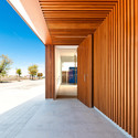 Police Station of Manzanares - Police Station, Facade, Beam, Column, Arch