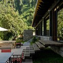 House at lake Rupanco - Houses, Deck, Stairs, Facade, Handrail, Table, Chair