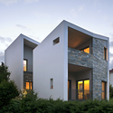 Cascading U Two-Family Residence / AREA - Houses, Facade, Door