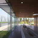 Harvest Pavilion / Vector Architects - Pavilion, Facade, Door, Handrail, Beam, Bench