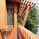 Muskoka Boathouse / Christopher Simmonds Architect - Beam, Deck, Handrail