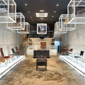 Yamakawa Rattan Showroom / Sidharta Architect - Showroom, Kitchen, Beam, Chair, Table