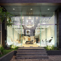 Yamakawa Rattan Showroom / Sidharta Architect - Showroom, Facade, Column, Stairs