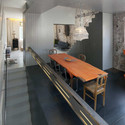 Black Pearl / Zecc Architecten + Studio Rolf.fr - Refurbishment, Kitchen, Handrail, Table, Lighting, Chair