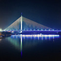 The Ada Bridge / Arhitektura d.o.o. - Vehicular Bridge, Cityscape