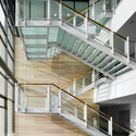 School Of Nursing For St Angelas College / MOB - Schools , Stairs, Facade, Handrail, Door, Beam, Lighting