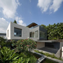 Travertine Dream House / Wallflower Architecture + Design - Windows, Facade, Garden
