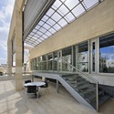 Dutch Embassy in Amman / rudy uytenhaak + partners architecten - Exterior Photography, Embassy, Beam, Facade, Table, Chair