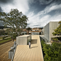 Health Center CAP La Garriga / Roldán + Berengué -  Healthcare Center, Garden, Facade, Handrail