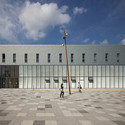 School Of Arts In Canterbury / Hawkins\Brown - University, Courtyard, Facade