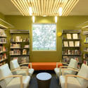 South Park Library / Johnston Architects - Shelving, Sofa, Chair, Windows, Beam