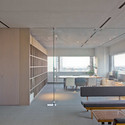 WOW Sendai / Upsetters Architects - Offices Interiors, Facade, Chair