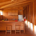 Morerava Cabins / AATA Associate Architects - Table, Countertop, Beam, Chair