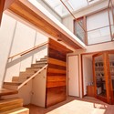A House of the Artist as a Young Boy / Arquitetura da Vila - Houses Interiors, Door, Beam, Facade, Stairs, Handrail