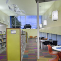 Dallas Public Library Lochwood Branch / MSR Design - Public Architecture, Table, Lighting, Chair
