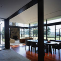 Blue Ridge Farmhouse Addition / Robert Gurney Architect - Table, Door, Chair, Windows, Glass