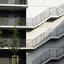 Student Dormitory / Nickl & Partner Architekten - Dorms, Stairs, Facade, Handrail, Balcony