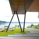 Lake House / Hutchison & Maul Architecture - Houses, Deck, Coast