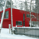 2 Sisters House / NRJA - Houses, Fence, Facade, Door, Forest