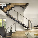 Split Level House / Qb Design - Houses, Stairs, Handrail, Chair