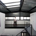 Big Black House / FABRE/deMARIEN architectes - Houses, Facade, Beam, Handrail, Stairs, Chair