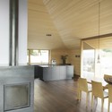 HD Haus / Bernardo Bader - Houses, Kitchen, Beam, Table, Chair