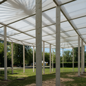 Oval shade in Gorky Park / Bureau Alexander Brodsky - Landscape Architecture, Garden, Door, Column