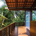 Tropical House / Camarim Arquitectos - Houses, Deck, Fence, Beam, Facade, Handrail, Forest