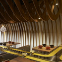 Cave Restaurant / Koichi Takada Architects - Interior Design, Beam, Arch, Lighting, Table, Chair