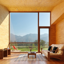 La Campana House / Alejandro Dumay + Francisco Vergara A. - Houses, Patio, Facade, Beam, Table