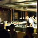 Ortiga / Donovan Hill - Restaurants & Bars, Kitchen, Lighting, Countertop, Table, Chair