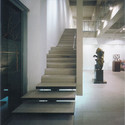 Gallery Yeh / Unsangdong Architects - Office Buildings, Stairs, Handrail, Column, Lighting